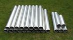partij aluminium afvoer ventilatie buizen - Giveg div. maten, Ophalen, Aluminium, Zo goed als nieuw, Minder dan 2 meter