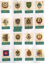 Végé  serie Landenemblemen compleet 1/90, Verzamelen, Rookartikelen, Aanstekers en Luciferdoosjes, Ophalen of Verzenden, Gebruikt