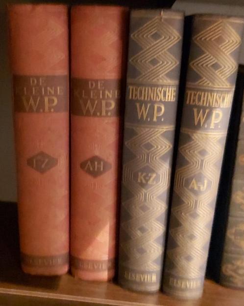 De Technische Winkler Prins en De Kleine Winkler Prins, Boeken, Encyclopedieën, Gelezen, Complete serie, Ophalen of Verzenden