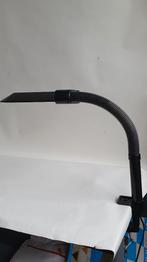 Vintage zwarte bureaulamp, Sylvania Italy, buigbaar. S35, Tweedehands verkoop, Tweedehands verkoop, Gebruikt, Ophalen of Verzenden