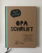 Opa Schrijft - Uniek invulboek voor opa's levensverhaal, Ophalen, Nieuw, Overige