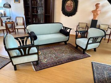 Originele Art Deco salonset – ca. 1920 – in topconditie  beschikbaar voor biedingen