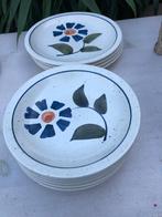 Longchamp aardewerk borden 6 diepe borden en 4 platte borden, Antiek en Kunst, Antiek | Servies los, Ophalen of Verzenden