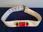 vintage riem met richtingaanwijzers- op batterijen, Kleding | Heren, Riemen en Ceinturen, Ophalen of Verzenden, Zwart, 95 tot 105 cm