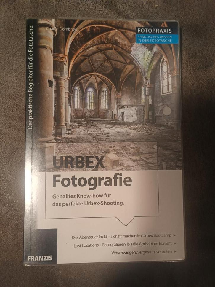 URBEX Fotografie - Praktische Gids, Boeken, Kunst en Cultuur | Fotografie en Design, Zo goed als nieuw, Fotografie algemeen, Ophalen of Verzenden