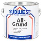 Sudwest Allgrund.  1 x 2,5 liter, Doe-het-zelf en Verbouw, Verf, Beits en Lak, Wit, Nieuw, Ophalen of Verzenden, Verf