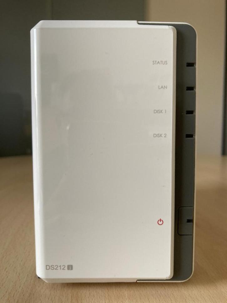 Synology DS212j NAS (zonder harde schijven), Computers en Software, NAS, Gebruikt, Ophalen of Verzenden