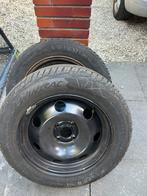 Winterbanden en velgen 215/55 16 inch, Ophalen, 16 inch, Banden en Velgen, Winterbanden