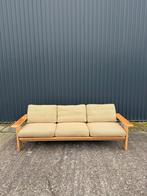 Vintage bank 3 zits, Huis en Inrichting, Banken | Bankstellen, Ophalen, Gebruikt, 75 tot 100 cm, X