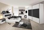 Slaapkamer Complete set Barca Alpine wit lava grijs-SALE-, Ophalen of Verzenden, Nieuw, Tweepersoons