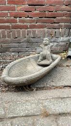 Beton bootje vijver tuin, Ophalen of Verzenden, Zo goed als nieuw, Overige typen