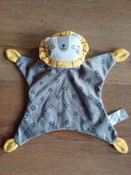 Knuffeldoekje doekje leeuw zeeman grijs geel, Ophalen of Verzenden, Zo goed als nieuw, Overige typen
