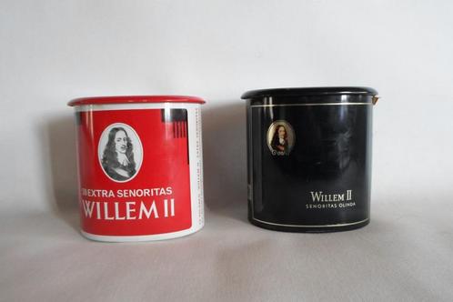 Willem II Blikken 2x, Verzamelen, Blikken, Gebruikt, Overige, Overige merken, Ophalen of Verzenden