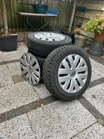Set Bridgestone 185/60 R15 Winterbanden + Stalen Velgen, Auto-onderdelen, Banden en Velgen, Ophalen, Gebruikt, 15 inch, Banden en Velgen