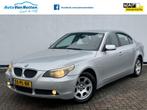 BMW 5-serie 520i 6 cilinder 170pk Automaat,Executive uitv.,C, Auto's, Gebruikt, Zwart, Parkeersensor, Bedrijf
