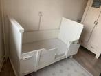 Compleet Wit peuter/kleuter bed met deurtjes 70x150 (matras), Kinderen en Baby's, Kinderkamer | Bedden, Ophalen, Gebruikt, 70 tot 85 cm