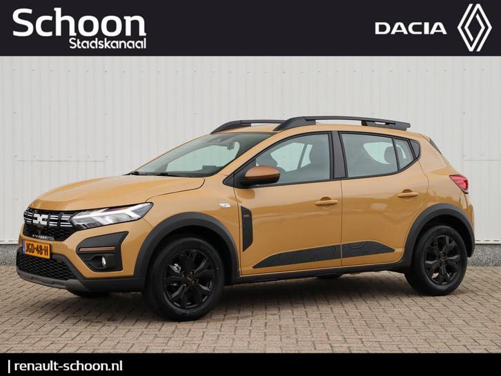 Dacia SANDERO Stepway 1.0 TCe 100 ECO-G Extreme | Camera | C, Auto's, Dacia, Te koop, Sandero Stepway, ABS, Achteruitrijcamera