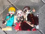 Zelfgemaakt anime schilderij van glas, Antiek en Kunst, Ophalen