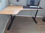 Hoekbureau - In hoogte verstelbaar Ikea, Huis en Inrichting, Bureaus, Ophalen of Verzenden