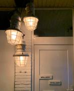 Vintage industriële lampen (3st), Industrieel, Gebruikt, Ophalen of Verzenden