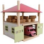 Kids globe houten hooischuur bv voor SCHLEICH, Ophalen, Zo goed als nieuw, Overige typen
