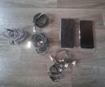 Samsung S8 Telefoon Blauw met Toebehoren beschikbaar voor biedingen