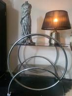 Gispen trolley tafel, Huis en Inrichting, Ophalen, Gebruikt, Metaal of Aluminium, 55 tot 75 cm