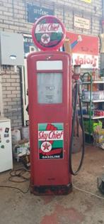 Gilbarco benzinepomp decoratie benzine pomp mancave garage, Ophalen, Gebruikt