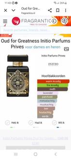 Initio Oud for Greatness - Parfum, Sieraden, Tassen en Uiterlijk, Uiterlijk | Parfum, Ophalen of Verzenden, Zo goed als nieuw