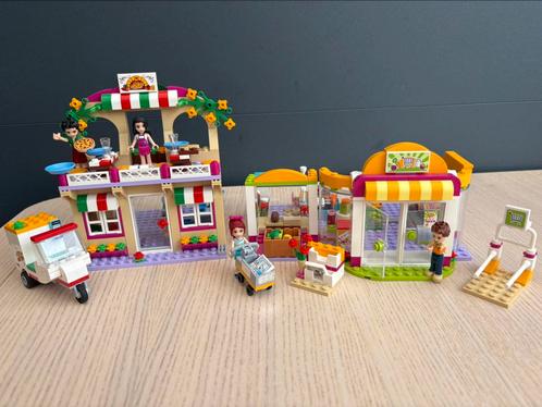 LEGO Friends Heartlake Pizzeria -41311 en Supermarkt - 41118, Kinderen en Baby's, Speelgoed | Duplo en Lego, Zo goed als nieuw