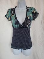 Schattig blauw damesshirt mt S merk Vive Maria, Blauw, ., Ophalen of Verzenden, Zo goed als nieuw