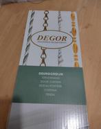 Degor vliegengordijn transparant 90x210, Ophalen, 80 tot 100 cm, Hordeur, Zo goed als nieuw