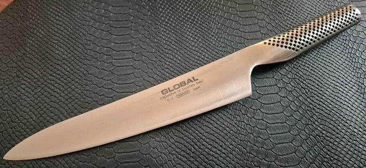 Global GS3 vleesmes, Huis en Inrichting, Keuken | Keukenbenodigdheden, Zo goed als nieuw, Ophalen of Verzenden