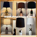 Unieke handgemaakte champagne lamp – Dom Pérignon & Moët, Huis en Inrichting, 25 tot 50 cm, Nieuw, Ophalen of Verzenden, Wit
