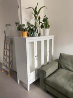 Witte Idanas IKEA buffet/ vitrinekast, Huis en Inrichting, Kasten | Vitrinekasten, Ophalen, 50 tot 75 cm, 100 tot 150 cm, 100 tot 150 cm