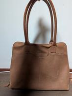 Burkely leren akte tas, Ophalen of Verzenden, Gebruikt, Bruin, Handtas