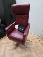 Prominent toscana sta op stoel leer groot ster, Huis en Inrichting, Fauteuils, Minder dan 75 cm, Leer, Ophalen of Verzenden, Zo goed als nieuw