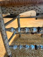 Handbeschilderde Hindeloopen stoel, Gebruikt, Overige kleuren, Ophalen of Verzenden, Eén