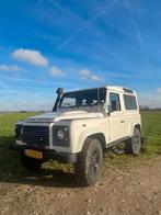 Land Rover Defender 90 2.4TD, Auto's, Stof, Land Rover, Zwart, Vierwielaandrijving