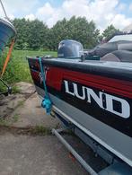 lund visboot, Watersport en Boten, Vis- en Consoleboten, Ophalen, Willemparel, Gebruikt, Lund