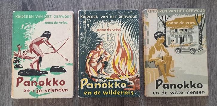 Anne de Vries - Panokko - compleet - deel 1 t/m 3, Boeken, Kinderboeken | Jeugd | 10 tot 12 jaar, Gelezen, Ophalen of Verzenden