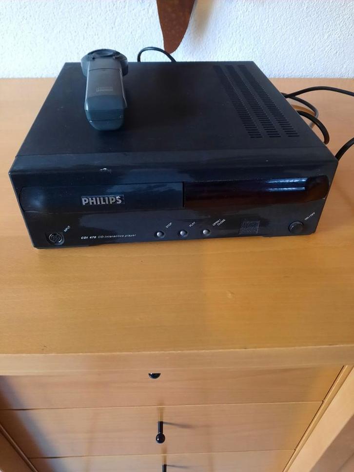 Philips CDI 470 CD-i Speler, Audio, Tv en Foto, Dvd-spelers, Gebruikt, Dvd-speler, Philips, Ophalen of Verzenden