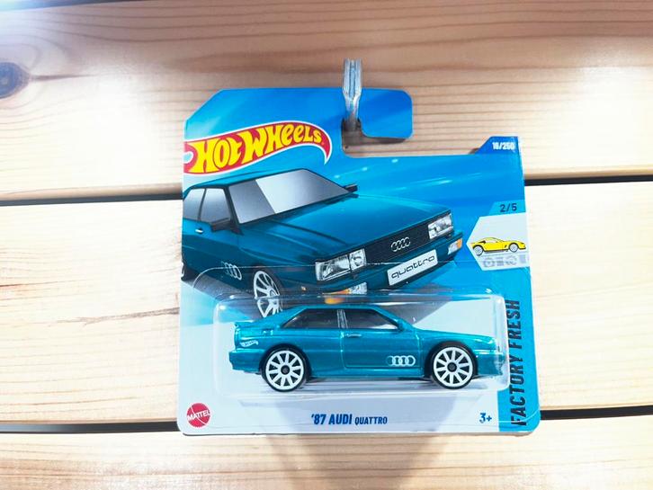 Audi Quattro hotwheels, Hobby en Vrije tijd, Modelauto's | Overige schalen, Zo goed als nieuw, Auto, Ophalen of Verzenden