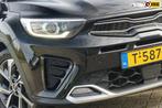 Kia Stonic 1.0 T-GDi MHEV GT-Line Automaat - AuroraBlack Pea, 1160 kg, 450 kg, Gebruikt, Leder en Stof