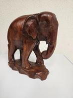 Uitverkoop!! Houten olifant  voor €20,-, Antiek en Kunst, Curiosa en Brocante, Ophalen