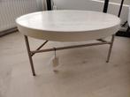 Ferm LIVING Travertine Salontafel L travertijn, Huis en Inrichting, Ophalen, Gebruikt, 50 tot 100 cm, Rond