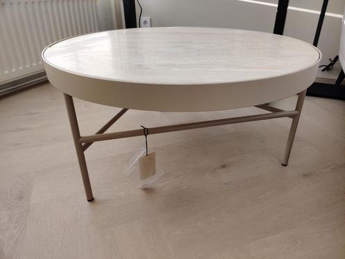 Ferm LIVING Travertine Salontafel L travertijn, Huis en Inrichting, Tafels | Salontafels, Gebruikt, Minder dan 50 cm, 50 tot 100 cm