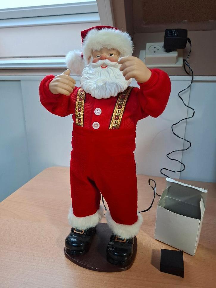 Leuke dansende Kerstman met muziek, Diversen, Kerst, Zo goed als nieuw, Ophalen of Verzenden