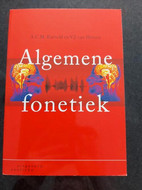 A.C.M. Rietveld - Algemene fonetiek, Boeken, Wetenschap, Zo goed als nieuw, Sociale wetenschap, Ophalen of Verzenden
