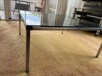 Glazen Salontafel, Ophalen, Gebruikt, Vierkant, 50 tot 100 cm